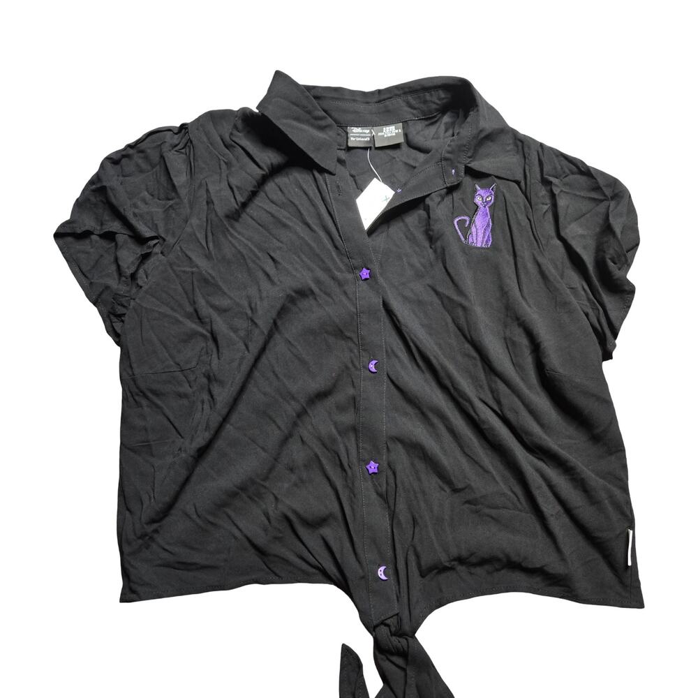 Her Universe Disney Hocus Pocus Black Top Size: 2XL